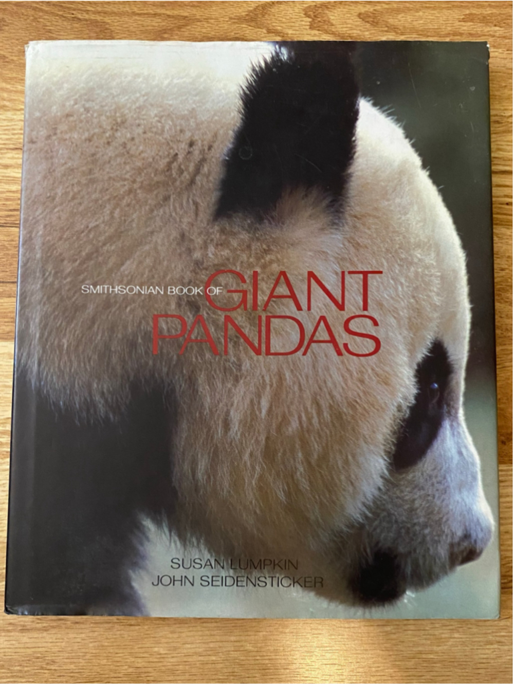 Smithsonian Book of Giant Pandas Hardcover Coffee Table Book Beige Black